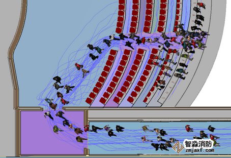 長沙消防安全評估長沙人員疏散能力模擬分析軟件Pathfinder5 長沙消防安全評估長沙人員疏散能力模擬分析軟件Pathfinder5