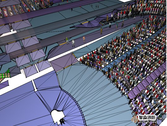 長沙消防安全評估長沙人員疏散能力模擬分析軟件Pathfinder3 長沙消防安全評估長沙人員疏散能力模擬分析軟件Pathfinder3